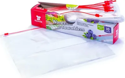 Produktbild von Beutel mit Reißverschluss, 300 x 240 mm, 3 Liter, 10 Stück.