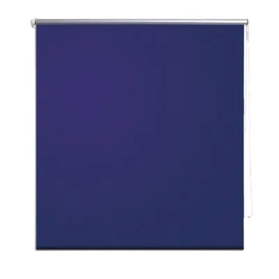 Produktbild von vidaXL Verdunkelungsrollo 84,4 x 175 cm, Stoffbreite 80 cm, Marineblau