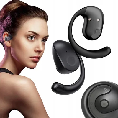 Zdjęcie produktu dla Słuchawki Zauszne Bluetooth Bezprzewodowe Na Rower Do Biegania Komputer Bt