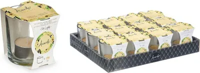 Produktbild von Duftkerze 7 x 7 x 7 cm (12 Stück) Vanillebecher