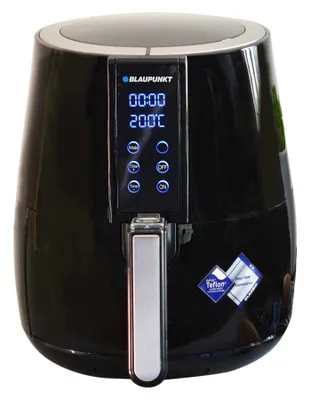 Produktbild von Blaupunkt Heissluft Fettfreie-Friteuse, 1500W, 2.5L Korb, Teflon, 150-200°C, Antihaftbeschichtung, schwarz