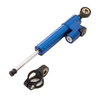 Obrázek produktu pro Tlumič řízení, CNC stabilizátor pro motocykly, 50mm podpůrná sada pro upevnění na svorku, červený