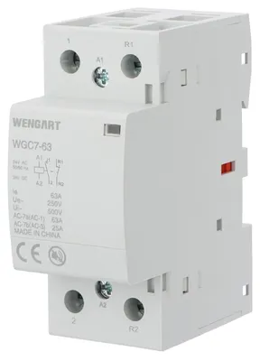 Motorschutzschalter WGC7-63, ACDC24V, 1NO1NC, weiß
