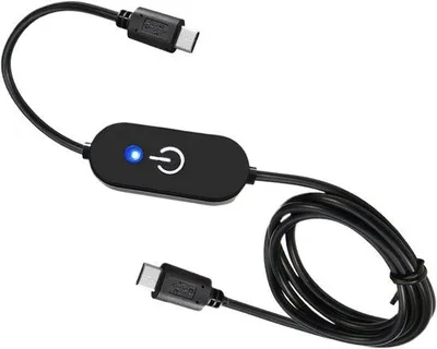 Produktbild von Helligkeitsregler - Touch-Dimmer - Lichtsteuerung - USB Typ C - 100 cm - Schwarz