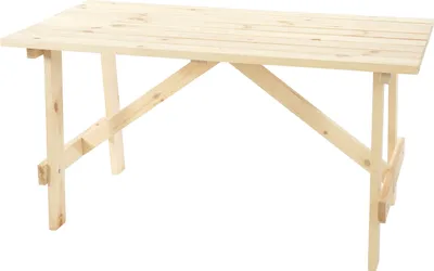 Zdjęcie produktu dla Drewniany stół ogrodowy Oslo 148x70 cm jakość browarnicza, solidny certyfikat MVG ~ naturalny