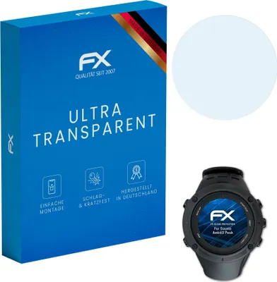 Produktbild von atFoliX FX-Clear 3x Schutzfolie kompatibel mit Suunto Ambit3 Peak Displayschutzfolie