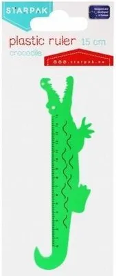 Immagine prodotto di Righello in plastica 15cm Coccodrillo