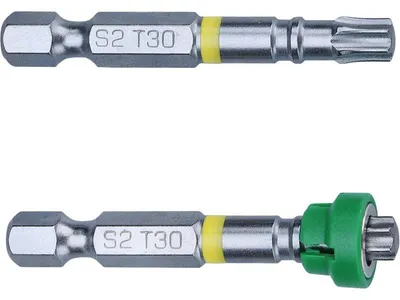 Zdjęcie produktu dla Fortum bits (4741487) zestaw 2 bitów TORX z magnetyczną nasadką, T 30x50mm, S2
