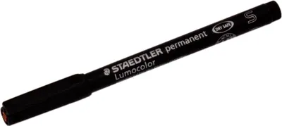 Produktbild von STAEDTLER Folienstift Lumocolor perm S schwarz 10 Stück