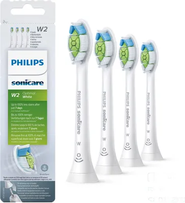 Image de Tête de brosse Sonicare W2 Optimal 4 pièces blanc HX6064/10