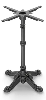 Image de Pied de table en FONTE Noir pour Exterieur