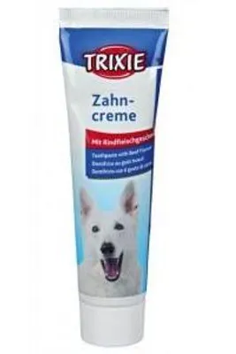 Image de Dentifrice pour chien TRIXIE saveur bœuf 100 g