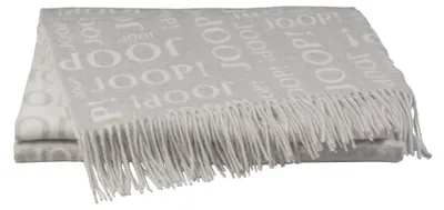 Immagine prodotto di JOOP! Plaid fine-REPEAT / coperta argento 130 x 170 cm