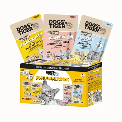 Produktbild von Dogs'n Tiger 1,5kg Schlemmerbox Cat