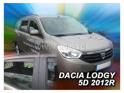 Produktbild von Windabweiser für DACIA LODGY (2012–2021) 5 Türen - 4 Stück vorne und hinten
