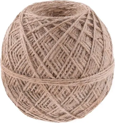 Image de Ficelle de jute, 200 m, 500x2 tex, pelote de 200 g