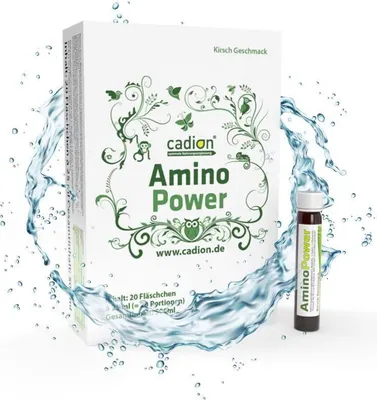 Produktbild von Amino Power (Pckg. 20 Trinkampullen je 25ml) - mit Vitamin B12