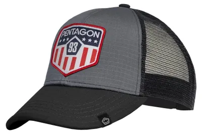 Image de Casquette Pentagon Era Trucker Us Grise Grise One Size
