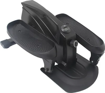 Produktbild von Worktrainer - Stepper - Mini crosstrainer - Sitzfahrrad - Fahrradtrainer – Mini-Heimtrainer - Schreibtischfahrrad - Verstellbarer Widerstand - Display - Schwarz