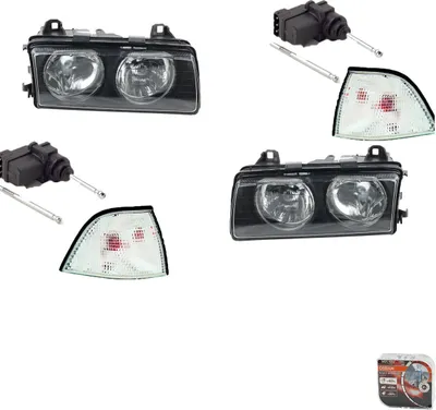 Produktbild von Scheinwerfer + Osram Night Breaker Laser passend für BMW 3er E36 94-04/99 +L R + 67168353887 63128363495 8363495 63128363496 8363496 8219940309 Johns