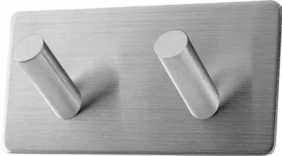 Produktbild von Selbstklebender Wandkleiderbügel Chrom