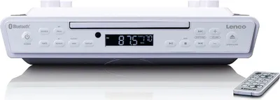 Produktbild von Lenco KCR-150WH - FM-Küchenradio mit CD-Player und Bluetooth® - Weiß