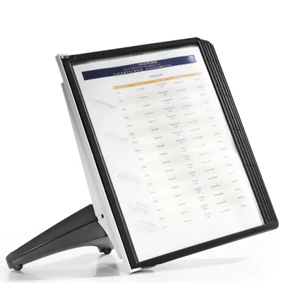 Zdjęcie produktu dla DURABLE System paneli prezentacyjnych SHERPA® SOHO TABLE 5, Czarny, 554001