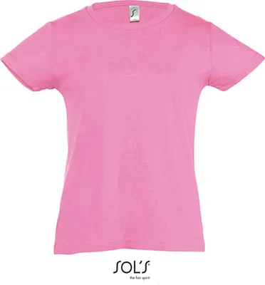 Produktbild von SOLS KidsŽ T-Shirt Girlie Cherry