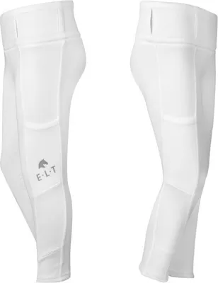 Produktbild von E.L.T Reitleggings Full-Grip Damen Ella Reithose Weiß 152