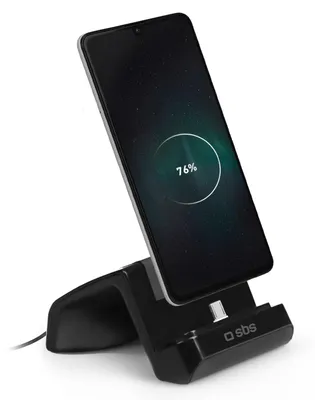 Image de SBS Support de table avec recharge Micro‑USB pour smartphone