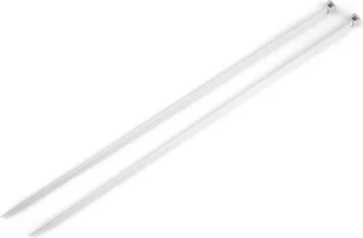 Produktbild von Stricknadeln Aluminium gerade 35cm Stärke 2-10 mm 1 Paar