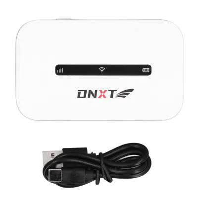Obrázek produktu pro mobilní WiFi hotspot 4G LTE, 150 Mb/s, přenosný kapesní router, slot na SIM kartu, baterie 3000 mAh, až pro 10 uživatelů, Evropa a Asie