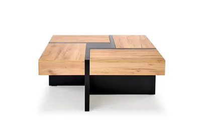 Produktbild von Halmar Sevilla Couchtisch mit Stauraum - Craft Oak / Schwarz