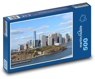 Obrázok produktu pre Puzzle 500 Panoráma Manhattanu - New York - martinpuzzle