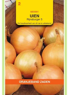 Imagen del producto de Cebollas "Oranjeband" de Rijnsburger - variedad Zittauer - 1 paquete de semillas