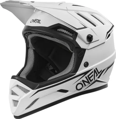 Produktbild von Oneal Backflip Solid Downhill Helm, weiß matt, XL (61/62)