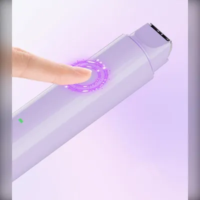 Produktbild von INF Doppelkopf Elektrorasierer & Trimmer für Körperpflege, USB Aufladbar Weiß