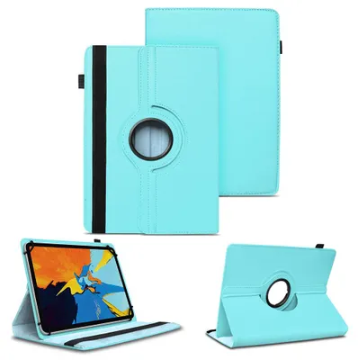 Produktbild von Schutzhülle für Oukitel OT8 OT9 OT11 OT12 Tablet Hülle Tasche 360 Grad DrehbarFarben:Türkis