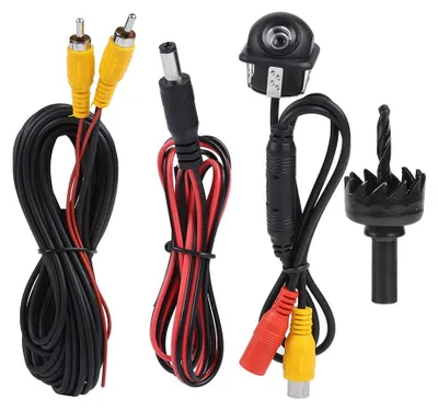 Obrázok produktu pre Zadná parkovacia kamera, 12 V, uhol záberu 170 stupňov, HD rozlíšenie, vodotesná, s nočným videním, pre parkovanie