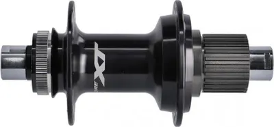 Image de SHIMANO Moyeu arrière centerlock FHM8110BB Deore XT 32L.148mm pour axe traversant 12mm, noir