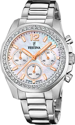 Immagine prodotto di Festina orologio da donna in acciaio inossidabile orologio da polso argento casual D2UF20606/1