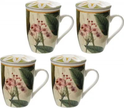 Zdjęcie produktu dla Rose&Tulipani Mirabilia zestaw 4 kubków NPCU20243376E84Z