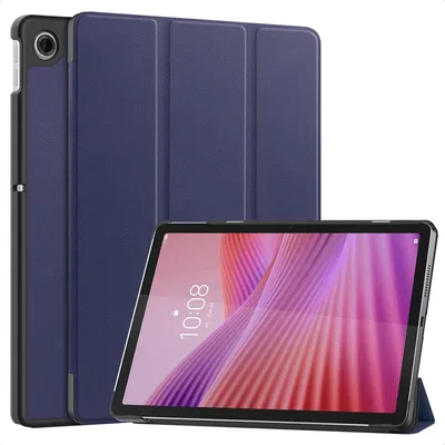 Produktbild von imoshion Trifold Klapphülle Lenovo Tab (2025) - Dunkelblau