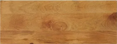 Image de Plateau de table 90x20x3,8 cm Rectangulaire Bois massif Mango