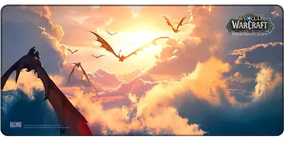 Obrázek produktu pro Blizzard World of Warcraft Dragonflight: Clouds, podložka pod myš - XL