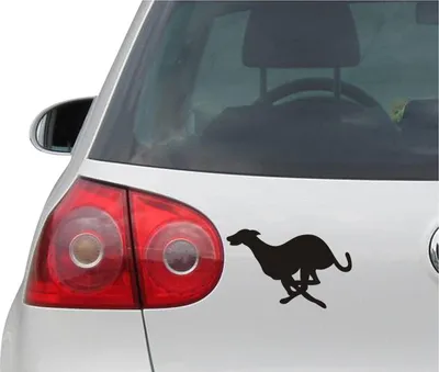Produktbild von Aufkleber / Autoaufkleber - JDM - Die cut - GREYHund - Auto, Truck, Notebook, Laptop - schwarz - 139mm x88mm
