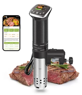 Image de KitchenBoss Sous Vide Stick Cuiseurï¼?WiFi Cuisson de précision Contrôle App Sous