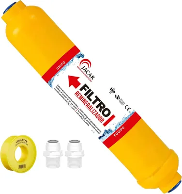 Produktbild von Remineralisierungsfilter für Umkehrosmoseanlagen – Nachfilterkartusche mit essentiellen Mineralien wie Calcium und Magnesium