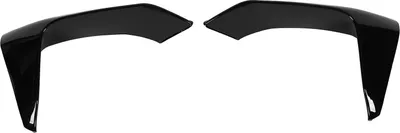 Produktbild von 2 Stück Frontstoßstangen-Lippensplitter, superleicht, aerodynamisch, aggressiver Look für F80 F82 F83 M3 M4, glänzendes Schwarz