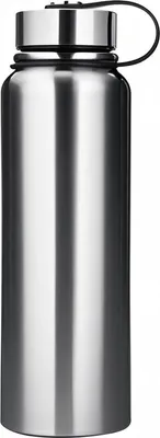 Produktbild von 1000ml Edelstahl Thermo Trinkflasche, Vakuum Isolierte Edelstahl Thermosflasche Auslaufsicher Wasserflasche Sportflasche, Doppelwandige Isolierflasche fš¹r Fš¹r den Sport